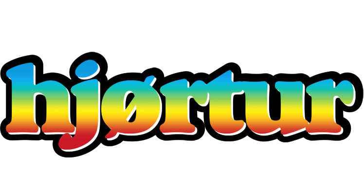 Hjørtur color logo