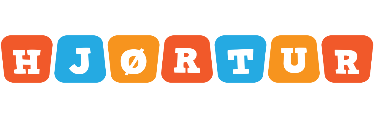 Hjørtur comics logo