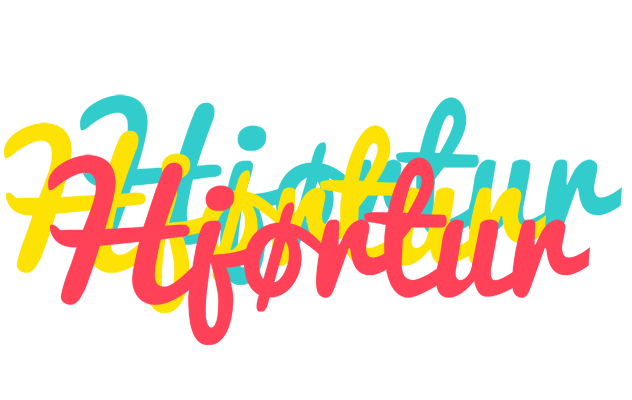 Hjørtur disco logo