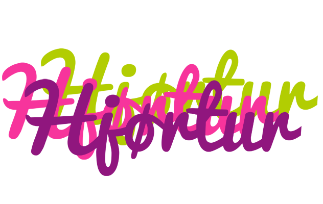Hjørtur flowers logo