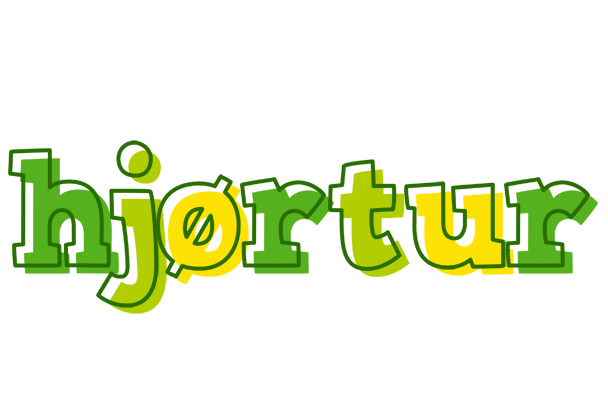 Hjørtur juice logo