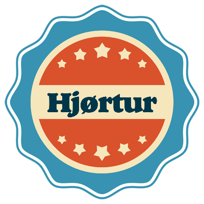 Hjørtur labels logo