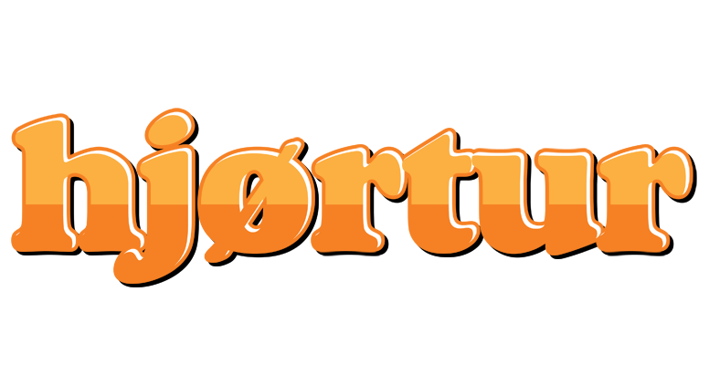 Hjørtur orange logo