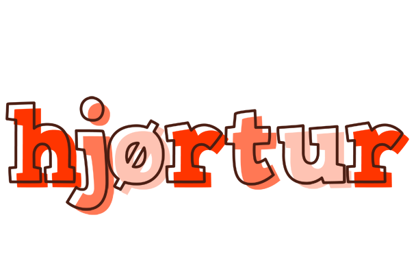 Hjørtur paint logo