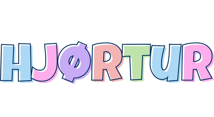 Hjørtur pastel logo