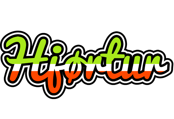 Hjørtur superfun logo