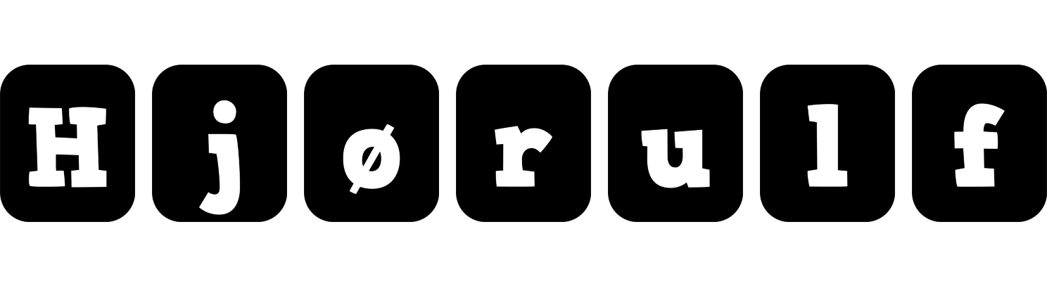 Hjørulf box logo