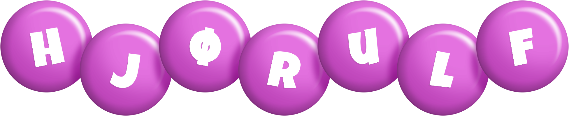 Hjørulf candy-purple logo