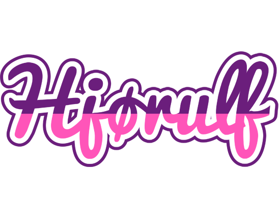 Hjørulf cheerful logo