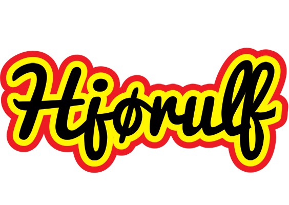Hjørulf flaming logo