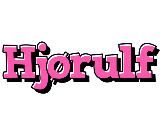 Hjørulf girlish logo