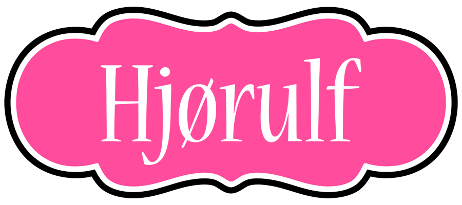 Hjørulf invitation logo