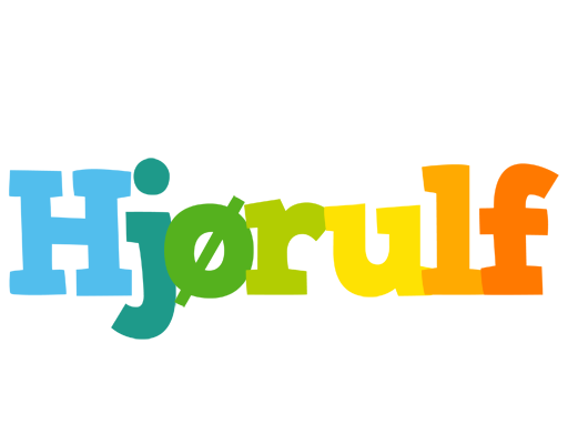 Hjørulf rainbows logo