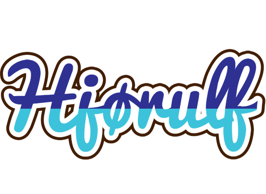 Hjørulf raining logo
