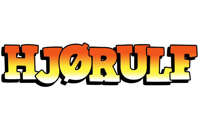 Hjørulf sunset logo
