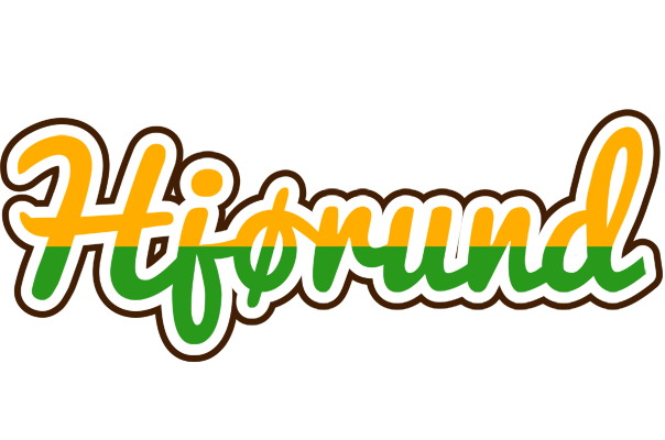 Hjørund banana logo