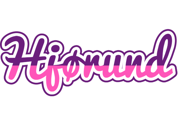 Hjørund cheerful logo