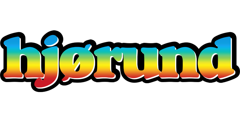 Hjørund color logo