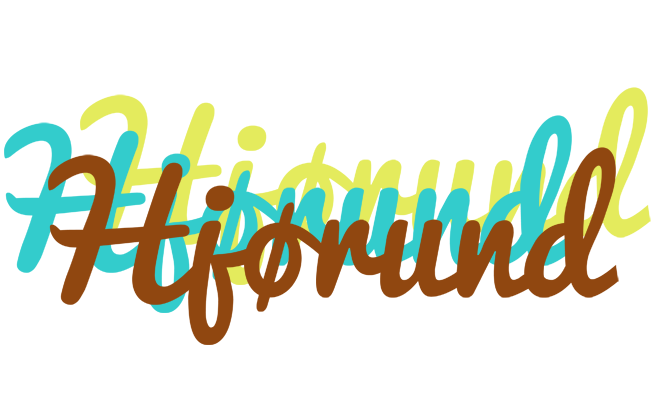 Hjørund cupcake logo