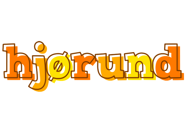 Hjørund desert logo