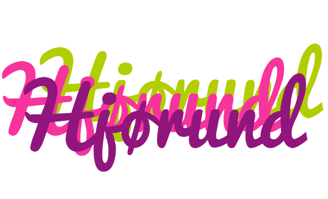 Hjørund flowers logo