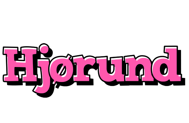 Hjørund girlish logo