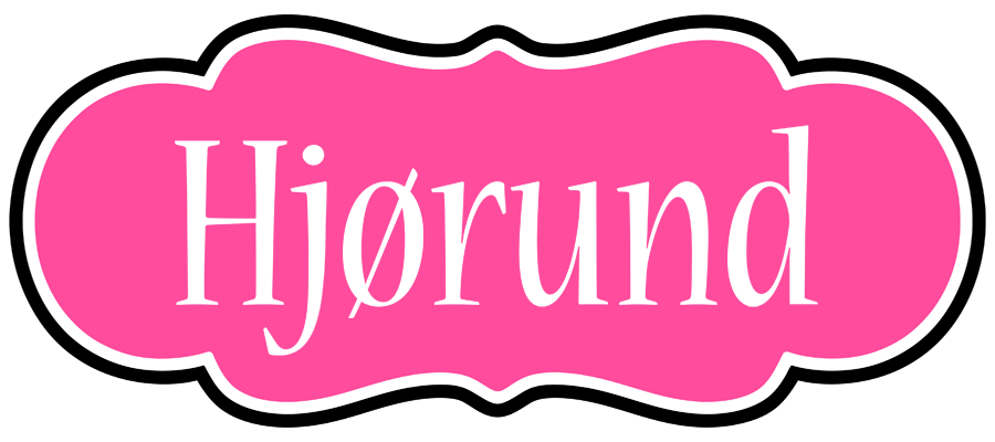 Hjørund invitation logo