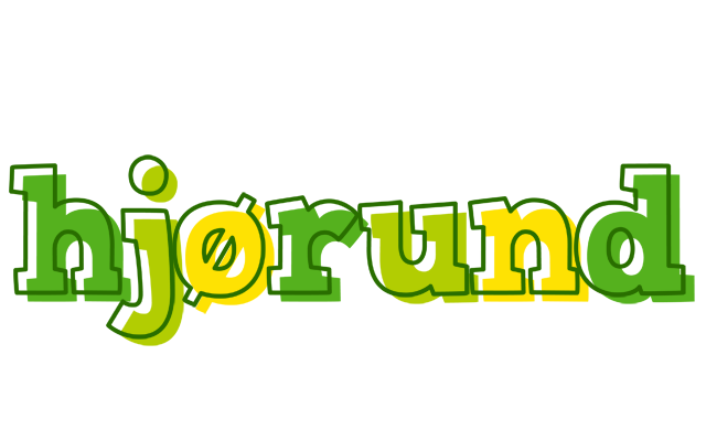 Hjørund juice logo