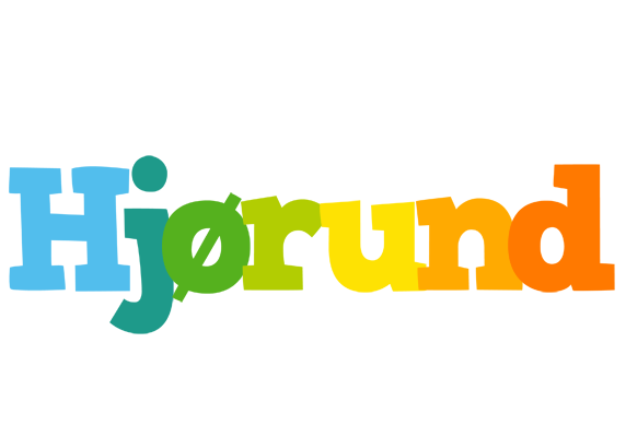 Hjørund rainbows logo