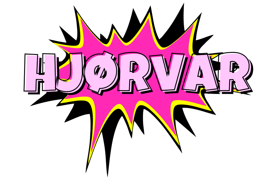 Hjørvar badabing logo
