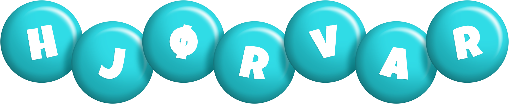 Hjørvar candy-azur logo