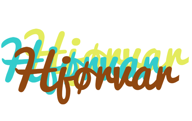 Hjørvar cupcake logo