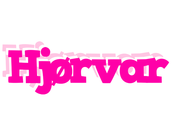Hjørvar dancing logo