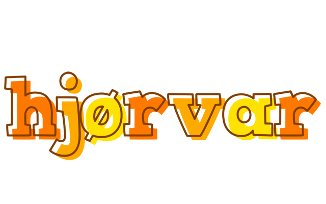 Hjørvar desert logo