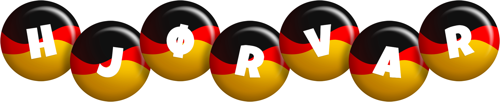 Hjørvar german logo