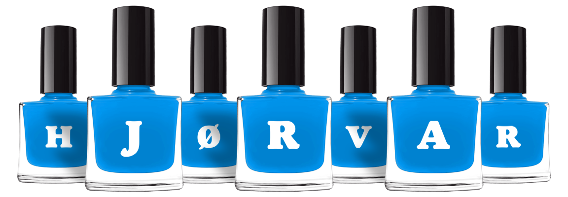 Hjørvar glossy logo