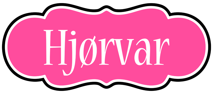 Hjørvar invitation logo
