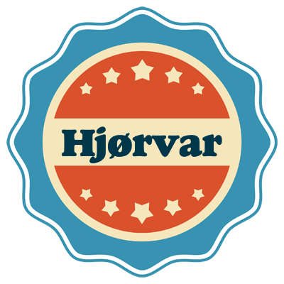 Hjørvar labels logo
