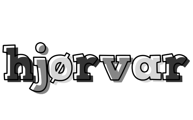 Hjørvar night logo