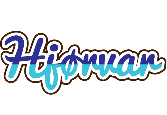 Hjørvar raining logo
