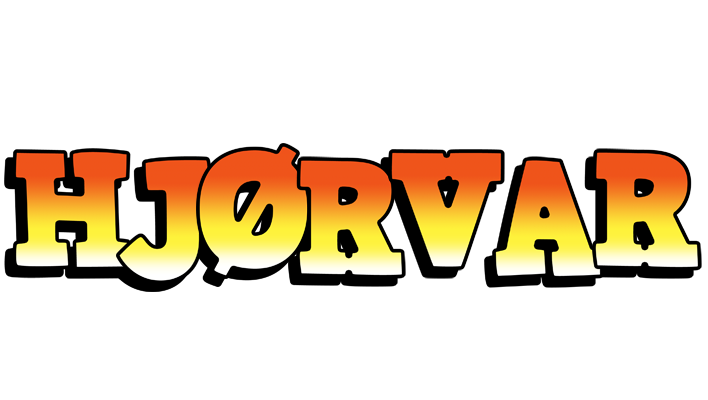 Hjørvar sunset logo