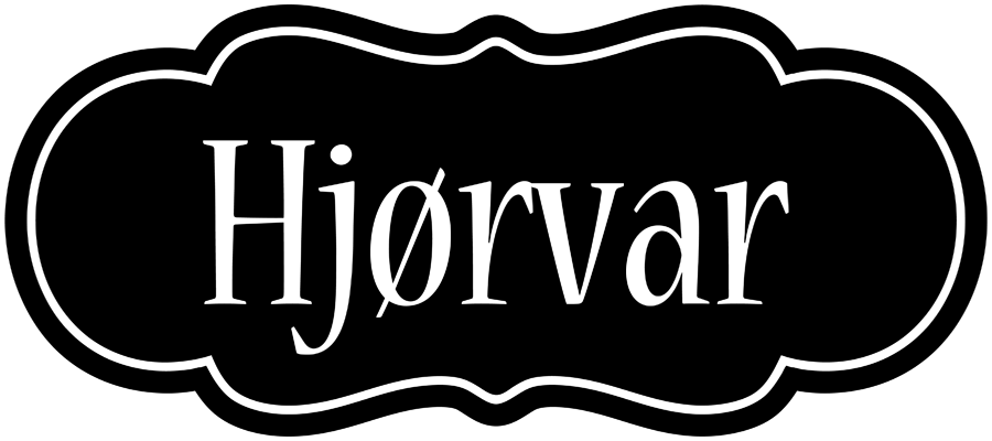Hjørvar welcome logo