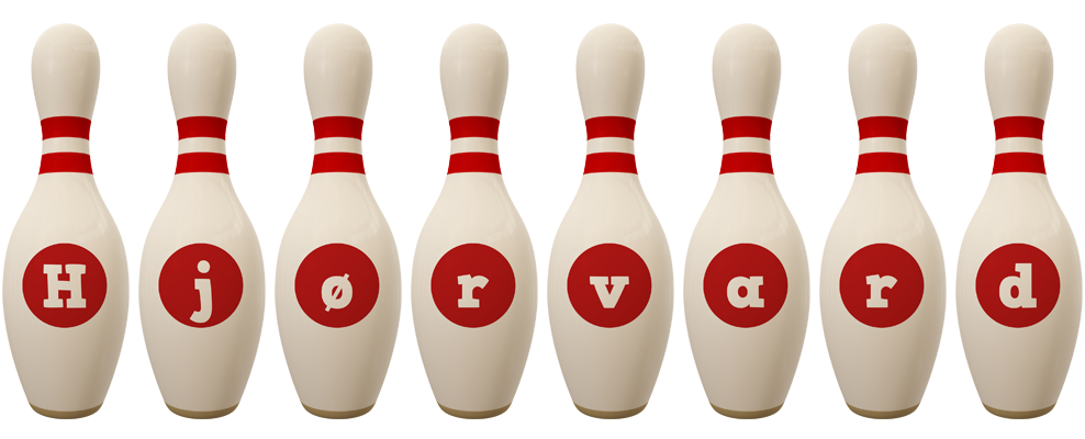 Hjørvard bowling-pin logo