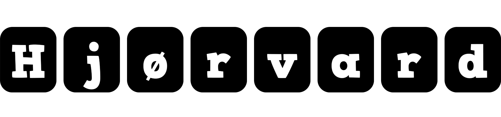 Hjørvard box logo