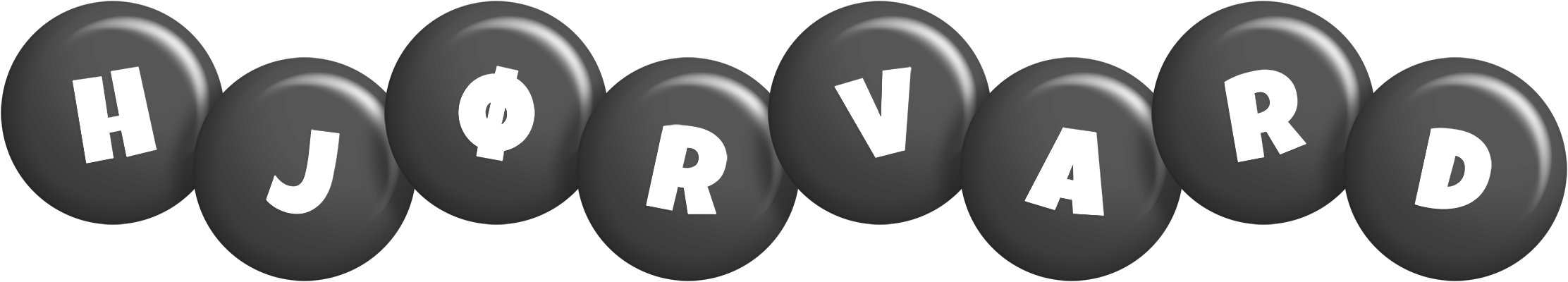 Hjørvard candy-black logo