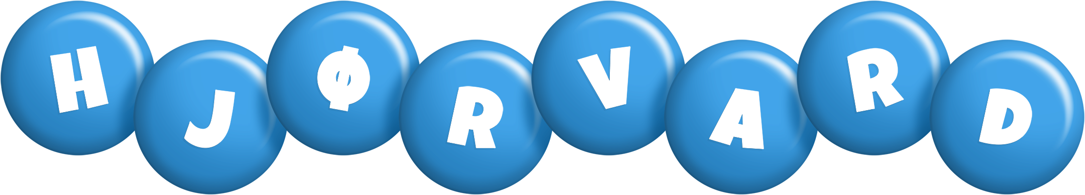 Hjørvard candy-blue logo
