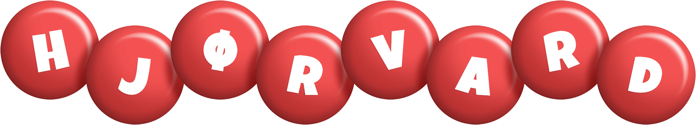 Hjørvard candy-red logo
