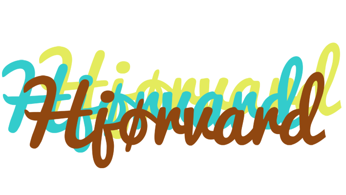 Hjørvard cupcake logo