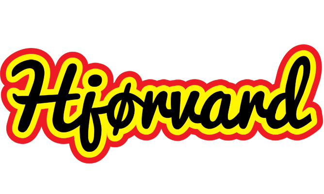 Hjørvard flaming logo