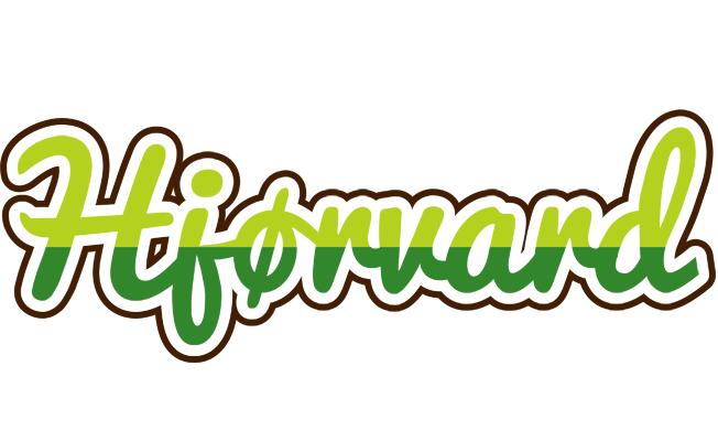Hjørvard golfing logo